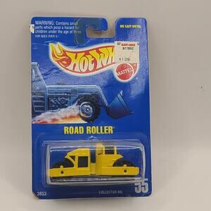 VINTAGE 1991 HOT WHEELS ROAD ROLLER #55 NIP